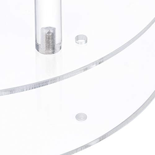 YestBuy Cake Pop Display Stand, 16 Hole Cake Pop Holder , Lollipop Holder for Weddings, Birthday Parties, Anniversaries Gift, Candy Decorative (Clear)