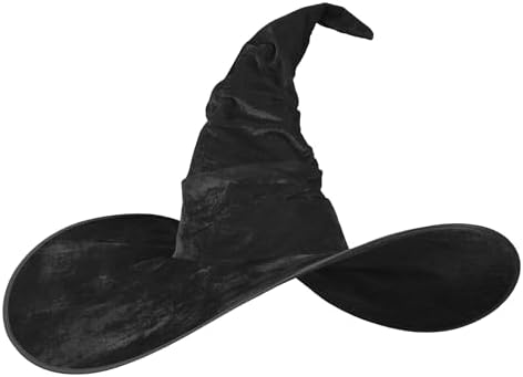 HOMELEX Adult Witch Hat for Halloween Costume Party