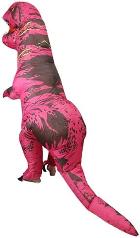 Inflatable Dinosaur Costume Adult,T-Rex Blow Up Cosplay Halloween