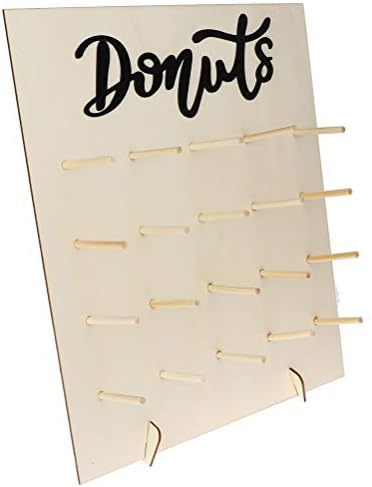 DIY Donuts Wall Display Holder, Wooden, 12" x 12"