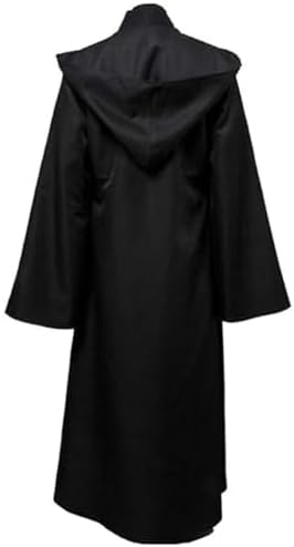 Tunic Hooded Robe Adult Wizard Robes Monk Priest Cloak Halloween Cosplay