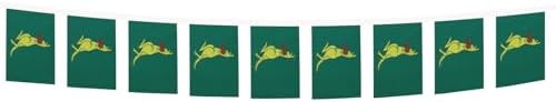 AZ FLAG Boxing Kangaroo Bunting 20 ft 20 flags Light Polyester