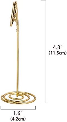 Artliving 12pcs Place Card Holder Memo Holder Clip Photo Holder Table Number Holder