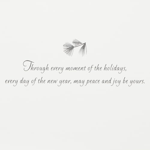 Hallmark Boxed Holiday Cards, Festive Greenery (40 Cards and Envelopes)
