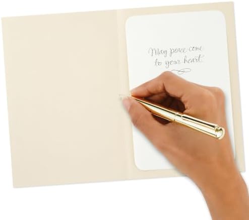 Hallmark Signature Sympathy Card (Angel Feathers)