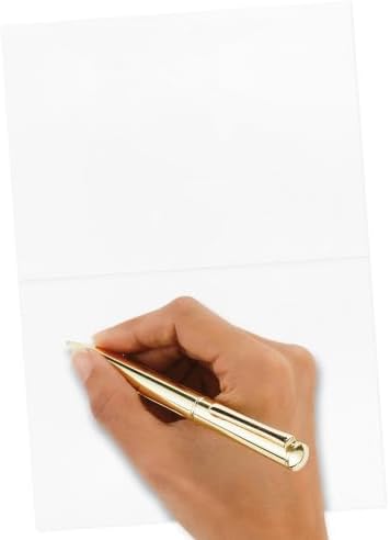 Hallmark Blank Graduation Thank You Cards, 40-Pack (Black and Gold)