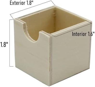 Creative Hobbies 25 Drawer Wooden Advent Calendar, DIY Unfinished Storage Box, Ready to Decorate, Pre Assembled, Storage Organizer