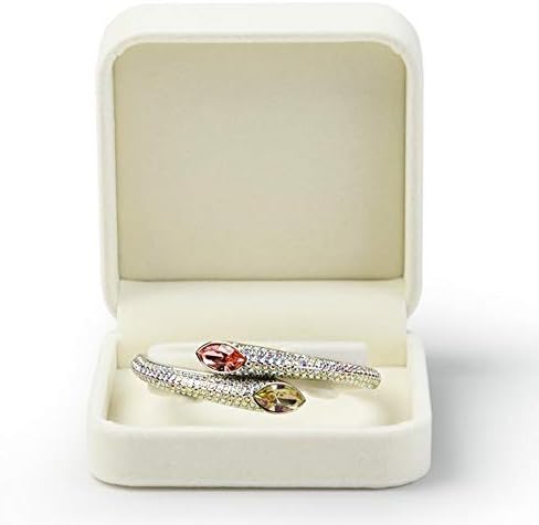 Oirlv Velvet Bracelet/Bangle Box,Compact & Portable,Perfect for Gift Giving