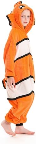 ATOZ Onesie for Kids, Animal Pajamas Halloween Cosplay Costume Girls Boys