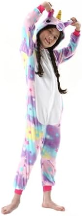 ATOZ Onesie for Kids, Animal Pajamas Halloween Cosplay Costume Girls Boys