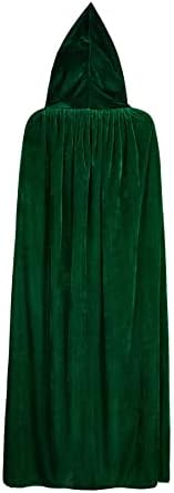 BALENNZ Cape Cloak with Hood for Women & Men Halloween Costumes
