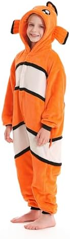ATOZ Onesie for Kids, Animal Pajamas Halloween Cosplay Costume Girls Boys