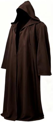 GOLDSTITCH Men Hooded Robe Cloak Knight Fancy Cool Cosplay Costume