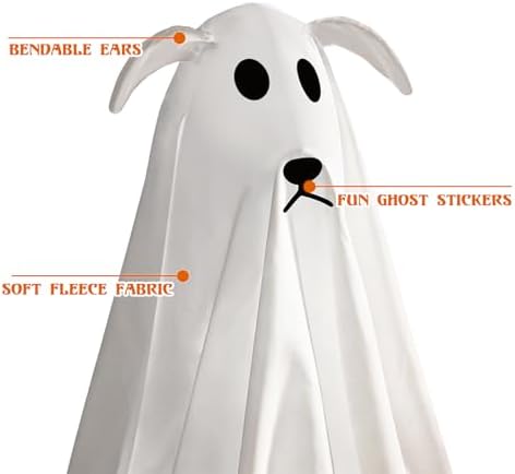 Halloween Decorations Outdoor - 3 Pack Lighted Spooky Ghost Decorations
