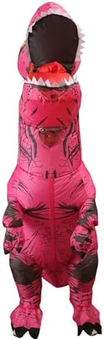 Inflatable Dinosaur Costume Adult,T-Rex Blow Up Cosplay Halloween