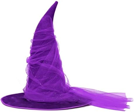 HOMELEX Witch Hat for Women, Adult Halloween Costume Hat