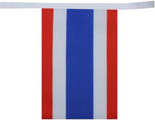 AZ FLAG Thailand Bunting 20 ft 20 flags Light Polyester