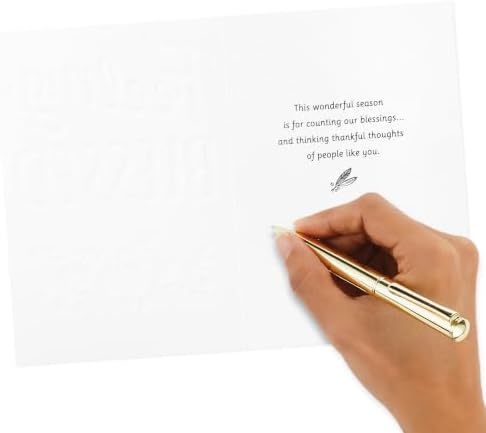 Hallmark Thanksgiving Cards, Assorted 16-Pack (Feeling Blessed)