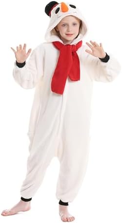 ATOZ Onesie for Kids, Animal Pajamas Halloween Cosplay Costume Girls Boys