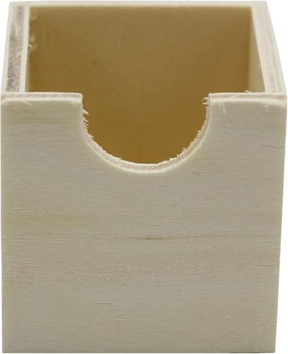 Creative Hobbies 13 Inch Christmas Advent Calendar Shadow Box - Pre Assembled with Removable Drawers - Unfinished Wood Ready to Decorate and Personalize - For DIY, Gifts & Crafts
