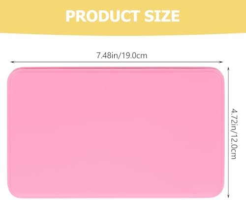 Homoyoyo 3pcs Metal Tins with Lid Rectangular Cookie Storage Boxes for Treats for Travel Organizing Items Versatile Metal Containers Sleek Design Pink