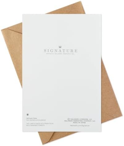 Hallmark Signature Sympathy Card (Angel Feathers)