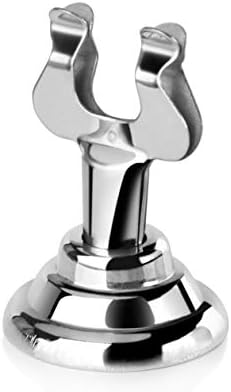New Star Foodservice Triton Harp Clip Style Place Card / Table Number Holder, 1.5 Inch, Silver, Set of 12