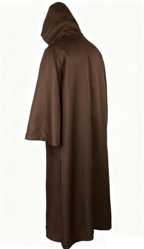 GOLDSTITCH Men Hooded Robe Cloak Knight Fancy Cool Cosplay Costume