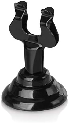 New Star Foodservice Triton Harp Clip Style Place Card / Table Number Holder, 1.5 Inch (Black)