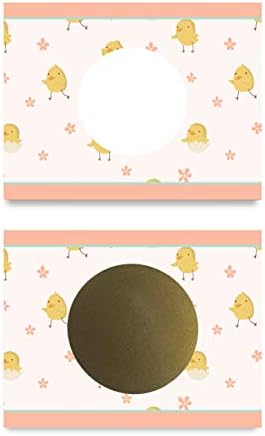 My Scratch Offs Make Your Own DIY Scratch Off ScratchNotes 20 Pack 3x4 Note Cards & Stickers Teacher Rewards Easter Spring Chick Design