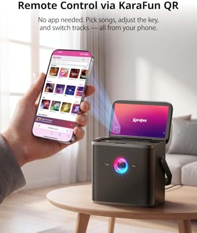 Ikarao Karaoke Machine with Lyrics Display, Professional Karaoke System