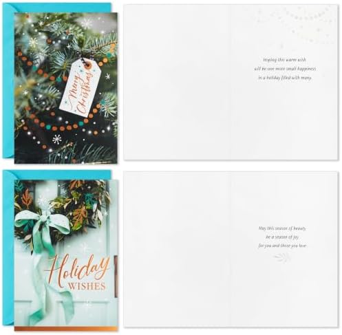 Hallmark Christmas Cards with Envelopes, Assorted 72-Pack (Comfort and Joy)
