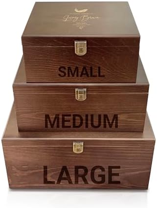 In Memory Loss Box | Personalized Remembrance Keepsake | Wooden Engraved Box | Keepsake Storage for Special Memories