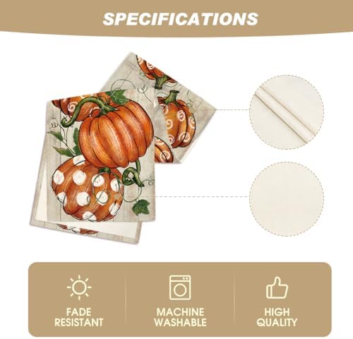 Artoid Mode 210 GSM Fall Table Runner Home Party Decor 13x48 Inch