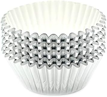 Standard Silver Foil Cupcake Liners Muffin Baking Cups for Party and More, 100-Count