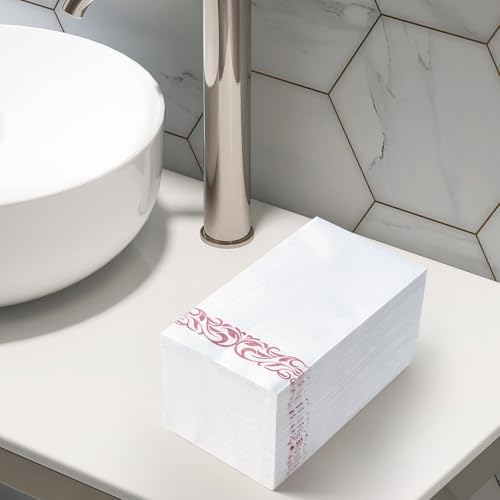 Vplus 400 Pack Paper Napkins, Soft Dinner Napkins, 3 Ply, Rose Gold