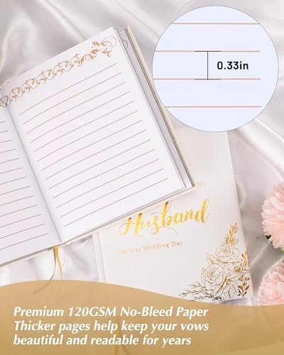 Wedding Vow Books His and Hers 2 Pack Hardcover