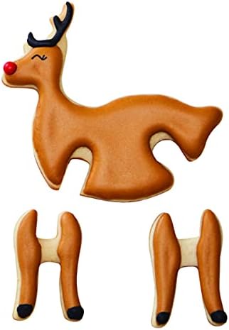 Chicago Metallic Christmas Tree 3D Cookie Cutter Set, 12-Piece, Silver