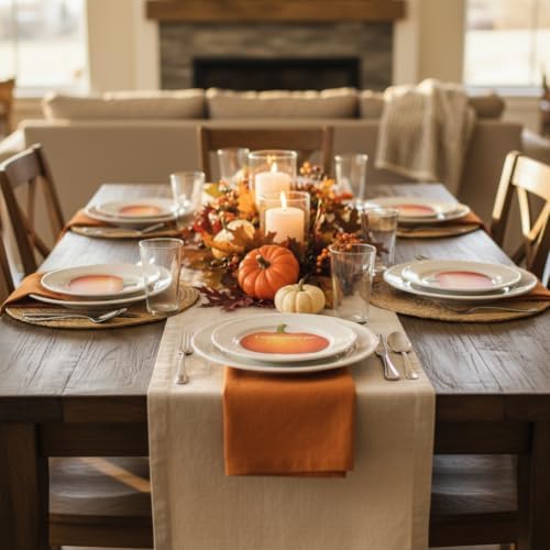 50 Count Thanksgiving Pumpkin Place Cards I Am Thankful For Shaped Cutout