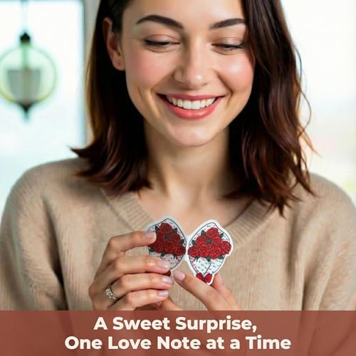 Love Notes Jar with 60 Romantic Messages - Valentines Day Gifts for Him, Her - Romantic Long Distance Relationship Gifts for Him, Her - Sweet Love Keepsake for Couples, Gift-Ready Jar