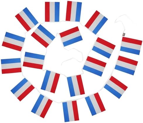 AZ FLAG Netherlands Bunting 20 ft 20 flags Light Polyester