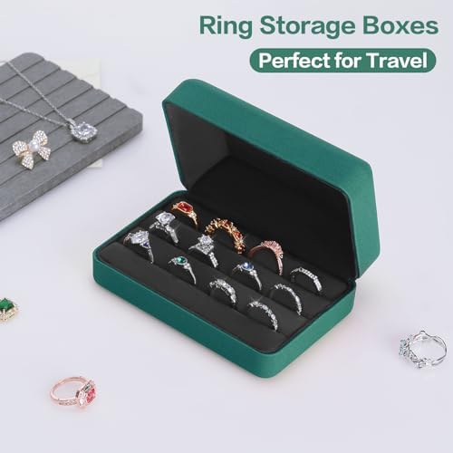 KUKUVR Velet Jewelry Jewelry Ring Storage Box