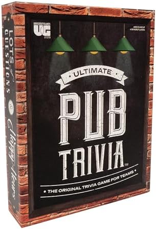 Ultimate Pub Trivia Party Game, Bar-Style Quiz for Adults, Ages 12+