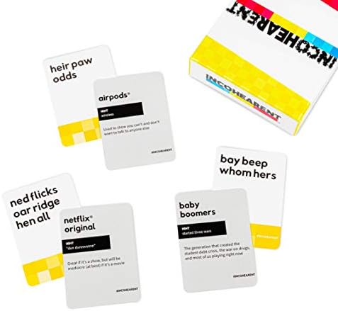 Incohearent Fresh Phrases Expansion Pack Party Game by Relatable