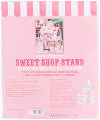 Pink Cupcake Stand Candy Cart Cake Holder Lollipop Display Stands for Birthday Barbecue Picnic Weddings Afternoon Tea Theme Party Decorations Sweet Shop House