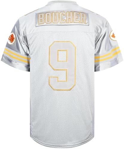 Phoneutrix Bobby Boucher #9 The Waterboy Adam Sandler Movie Mud Dogs Bourbon Bowl Football Jersey