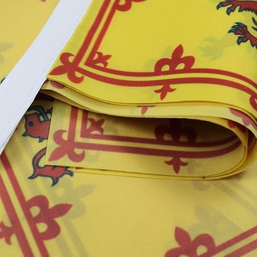 Kingdom of Scotland 6 meters BUNTING Flag 20 flags 9'' x 6'' - Royal Scottich STRING flags 15 x 21 cm - AZ FLAG