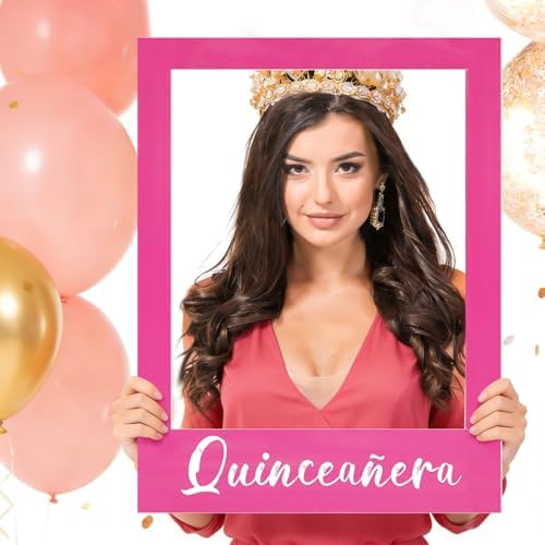 Breezehug 32 x 24'' Wedding Quinceanera Photo Booth Prop Picture Frame