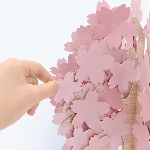 Cheerland Cherry Blossom Tree of Life Centerpiece 3D Table Decor Pink Sakura Tree for Japanese Party Supplies Spring Floral Flower Paper Tree Classroom Office Wedding Table Centerpiece Decorations