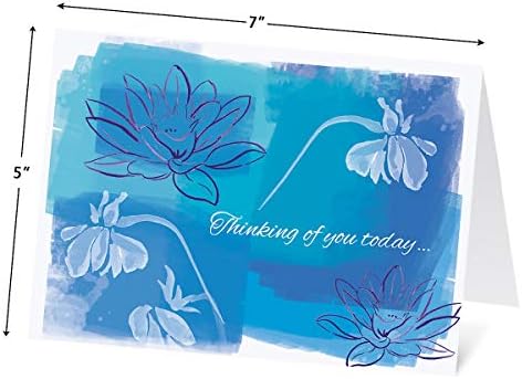 Current Friendship Thinking of You Cards with Envelopes - Assortment of 20 Greeting Cards, 10 Designs, Large 5" x 7" Thinking of You Cards for Women